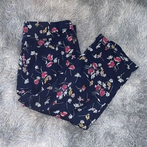 Floral Capris